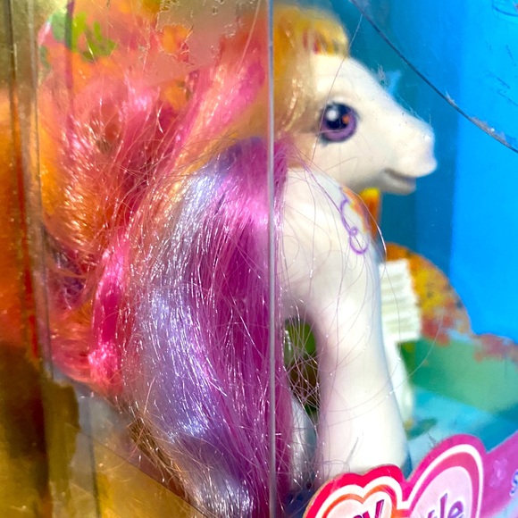 MY LITTLE PONY G3 VTG 2002 SUNNY DAZE PONY FIGURE & BRUSH ORIGINAL PACKAGE - Picture 7 of 14